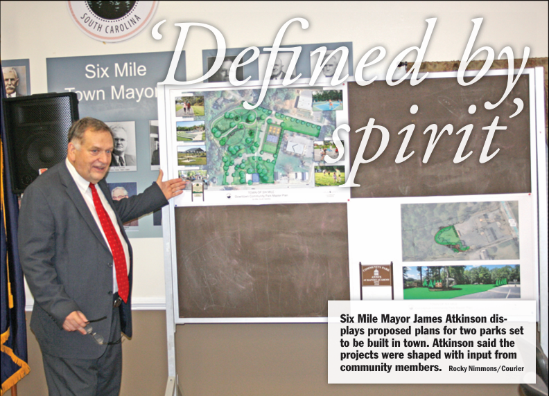 Mayor Atkinson unveils plans for 2 community parks at State of Six Mile