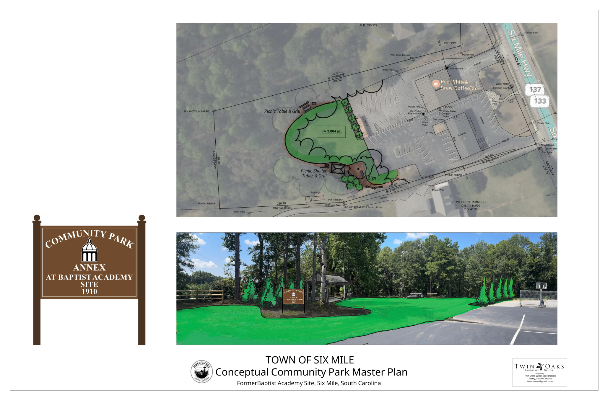 Community Par Project Community Park Projects – Town of Six Mile
